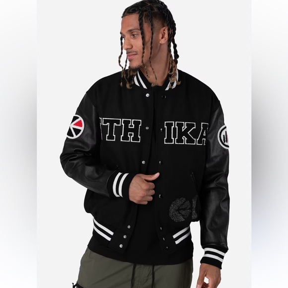 ETHIKA‎ FAMILIE 01 VARSITY WOOL MEN’S JACKET NWT MSRP $255 SIZE M